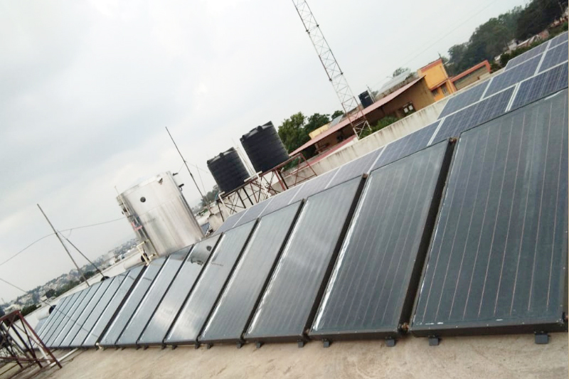 Solar water heaters