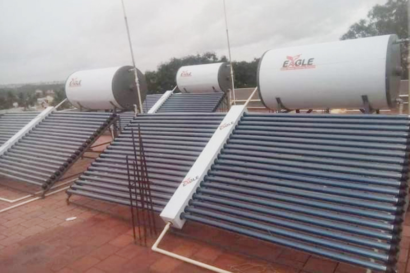 Solar water heaters